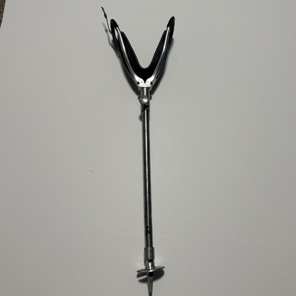 Vintage Folding Shooting Stick Seat Classic Hunting Hiking Walking Collectible